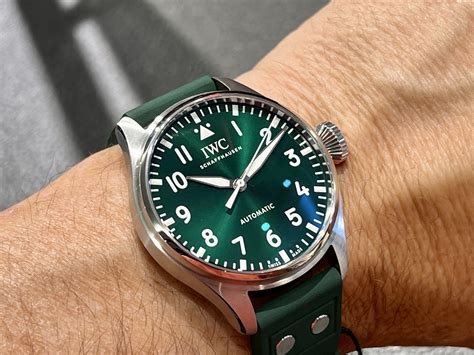 iwc big pilot 43 green.